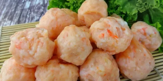 membuat bakso udang