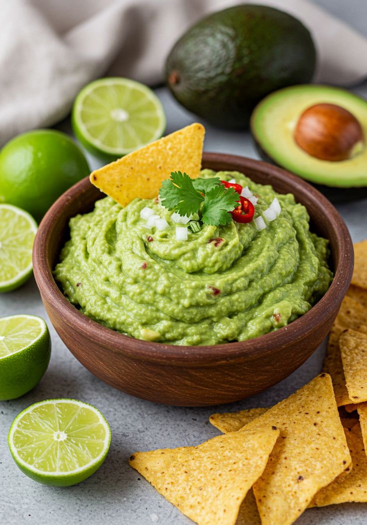 Guacamole Segar Ala Resto Meksiko Khas & Authentic