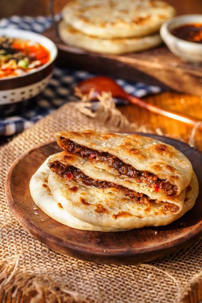 Shaobing: Roti Panggang Lapis Berwijen khas Tiongkok